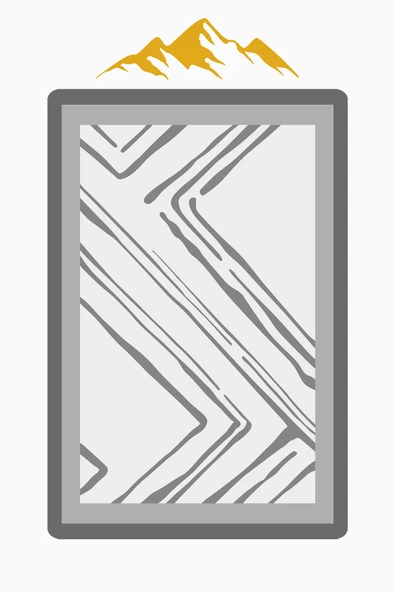 Modern Desenli Dijital Baskı Kaymaz Taban Halı H1094 Renkli 140 X 200 - Resim 3