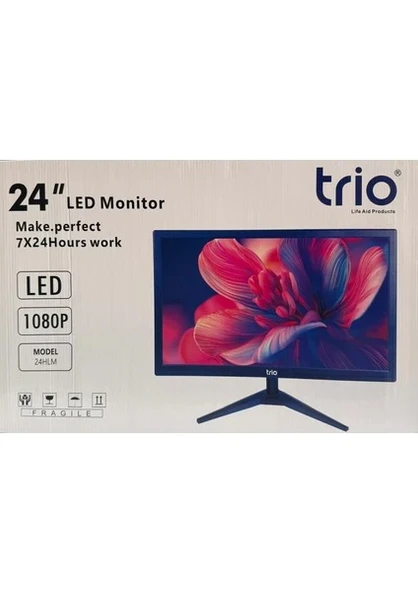 TRİO 24 TR-24WS 1080P VGA+HDMI Led Monitör (KARGO UCRETI ALICIYA AIT) ürün görseli