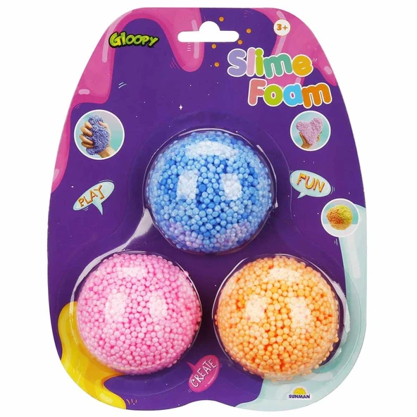 S00003740 SLİME KÖPÜK 3 LÜ 2,5GR KRTL -SUN ürün görseli