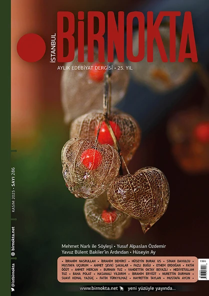 İstanbul Birnokta Dergi 286.Sayı Kasım 2025 ürün görseli 1