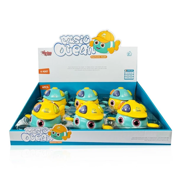 JLG-855-99A IŞIKLI VE MÜZİKLİ BALIK BEBEK -VRD ürün görseli
