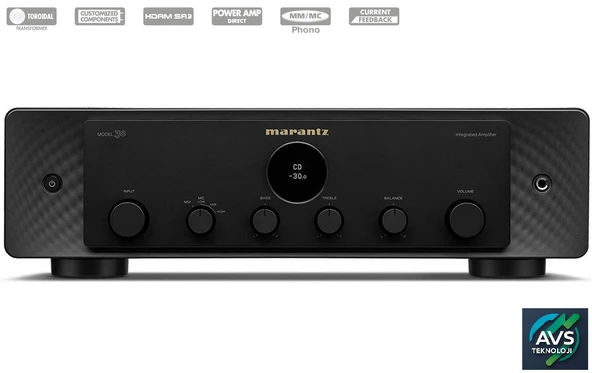 Marantz Model 30 Stereo Entegre Amplifikatör Siyah Renk ürün görseli