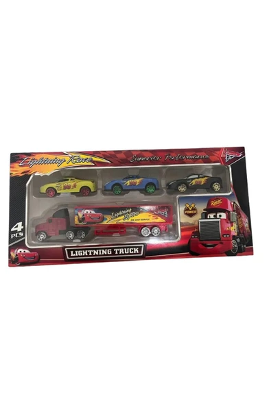 RACER TIR SETİ 3 LÜ METAL ARABALI ürün görseli