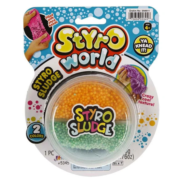 S02005345 SLİME KÖPÜK STYRO SLUDGE -SUN - Resim 4