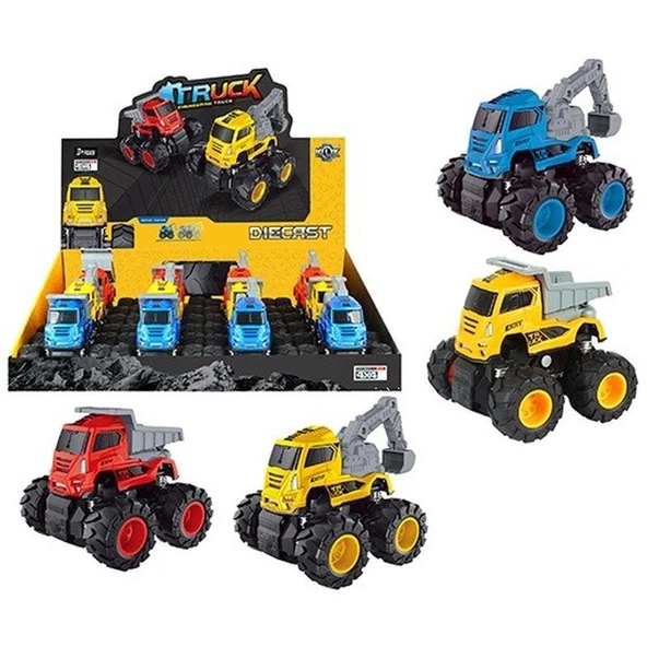 SÜRTMELİ DİE-CAST 4X4 3 ASORTİ -VRD ürün görseli