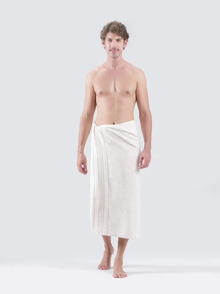 Cotton Ladin Banyo Havlusu 90x150 - Resim 3