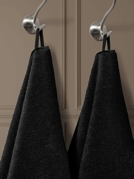 Pamuk Havlu Takımı 2 li Ladin 50x90/70x140 cm - Resim 8