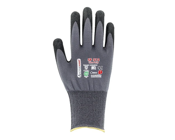 Köpük Nitril Kaplı Sandy Finish Polyester Eldiven SF 512 GR/SY NO:7 ürün görseli 1