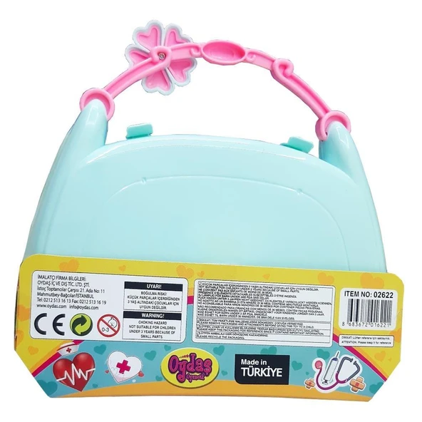 ÇANTALI DOKTOR SETİ 6LI STANDTA - Resim 2