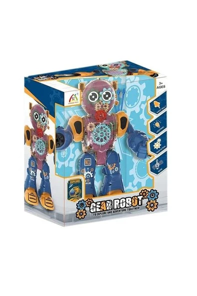 IŞIKLI VE MÜZİKLİ ROBOT ürün görseli