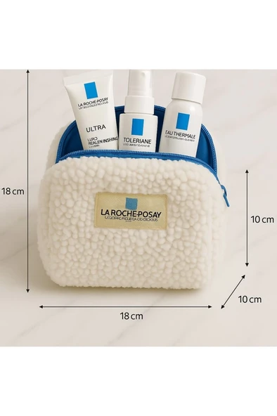 La Roche Posay Makyaj Çantası - Turkuaz - Resim 5