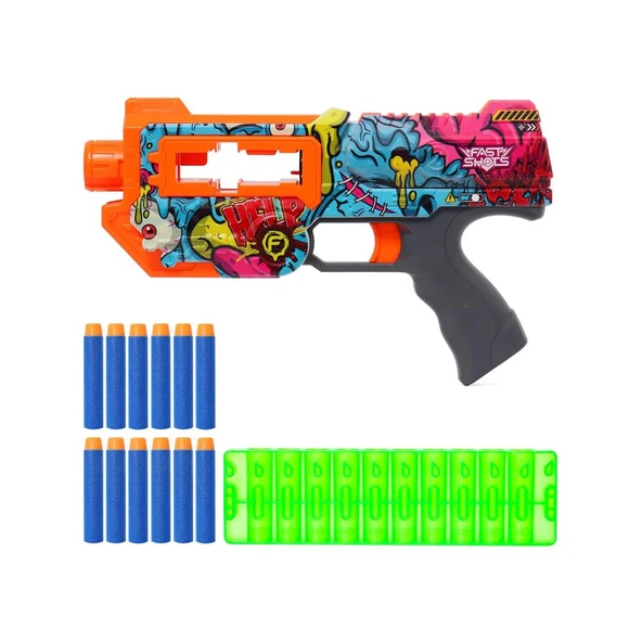 DESENLİ DART ATAN TABANCA 12 Lİ ürün görseli