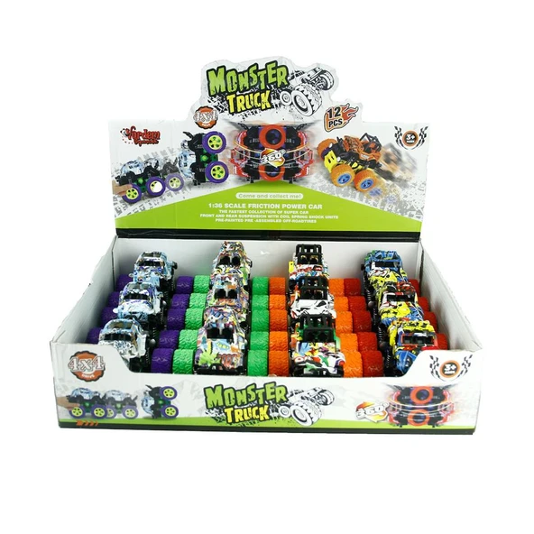 JW567-126 SÜRTMELİ 1:36 DESENLİ BÜYÜK TEKER -VRD ürün görseli