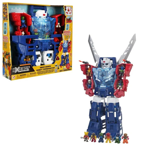 OYUN SET EXOBOT MEGA MORPH ROBOT TRANSFO ürün görseli