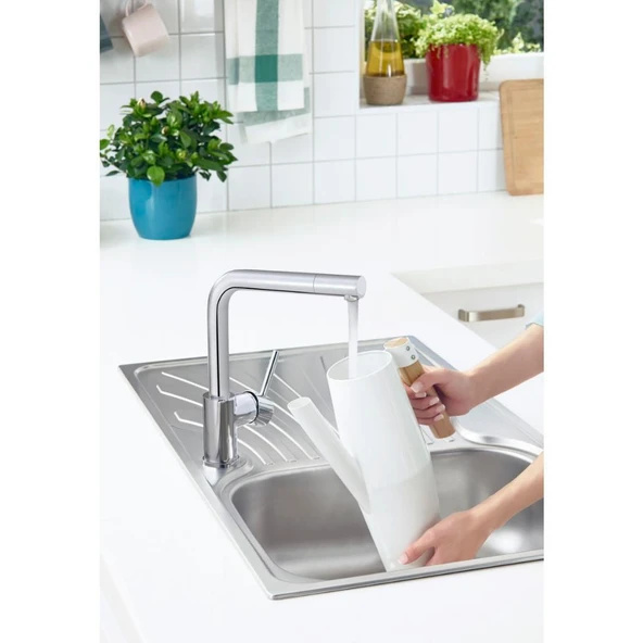 Artema Pure A42136 Eviye Bataryası, Krom - Resim 2