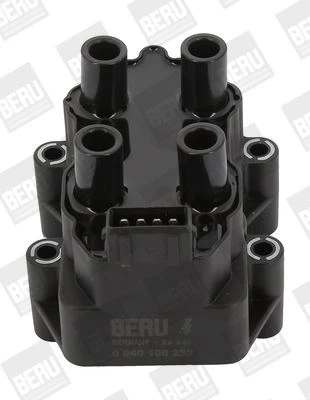 BERU ZS232 ATEŞLEME BOBİNİ BERLINGO-JUMPER-JUMPY-SAXO-XSANTIA-XSARA-DUCATO-P106-P205-P306-P405-P406-PARTNER 1.0-1.4-1.6-2.0 5970.70-9622889780-5970.60 ürün görseli 1