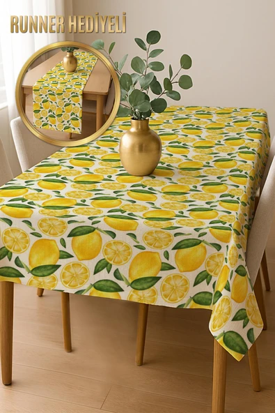 Şık Dokulu Leke Tutmaz Masa Örtüsü MSRT008 RENKLİ 150 X 250 ürün görseli