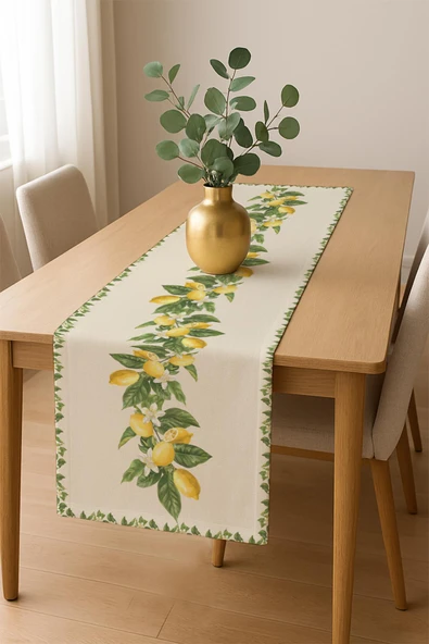 Şık Dokulu Leke Tutmaz Masa Örtüsü MSRT001 RENKLİ 150 X 200 - Resim 2