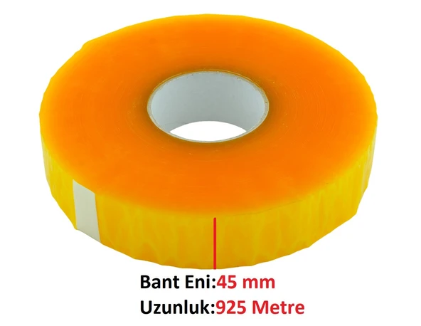 Büyük Rulo 45mm x 925m Makine Bandı Paketleme Bandı m3 ürün görseli