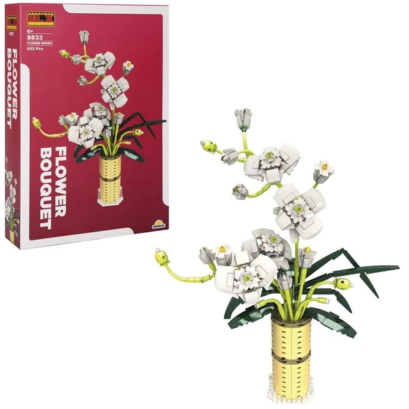 WOW BLX FLOWER SET YAZ ORKİDESİ 625 PRÇ ürün görseli