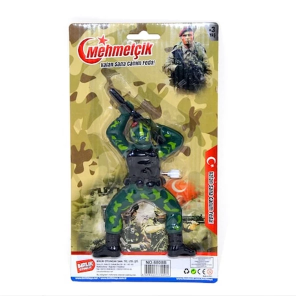 SÜRÜNEN ASKER KURMALI ürün görseli