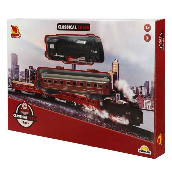 S02005070 TREN SET 14 PRÇ KÇK IŞIKLI -SUN - Resim 3