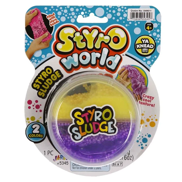 S02005345 SLİME KÖPÜK STYRO SLUDGE -SUN - Resim 2
