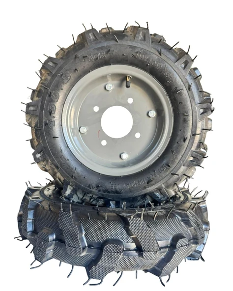 Bolat Çapa Makinası Uyumlu 400-8 Teker Takımı -Miller Dahil - Resim 2