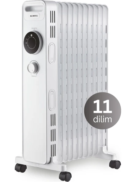 Kumtel KUM-1230S 11 Dilim 2300 W Beyaz Yağlı Radyatör ürün görseli
