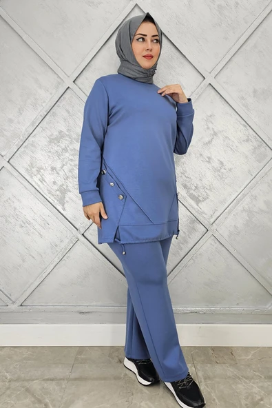 KADIN NERVÜR VE ALLER DİKİM TESETTÜR TAKIM - Resim 4