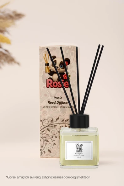 ROSIE Egzotik ve Gül Çubuklu Oda Kokusu 100 ml - Resim 4