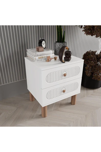 DRNHOME SOHO BEYAZ KOMODİN ürün görseli