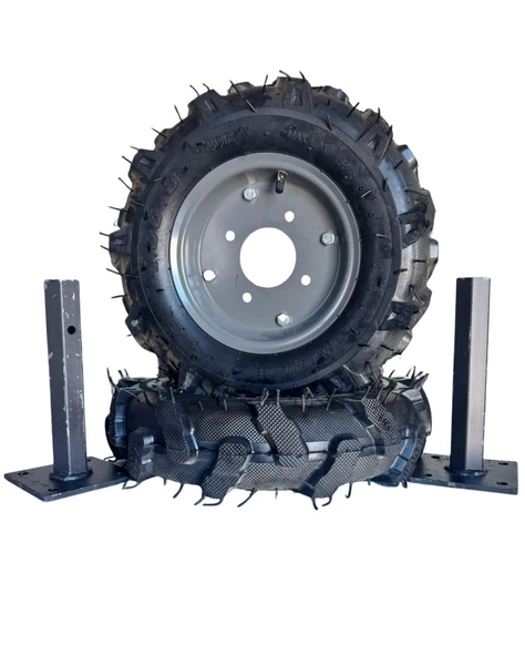 Bolat Çapa Makinası Uyumlu 400-8 Teker Takımı -Miller Dahil ürün görseli