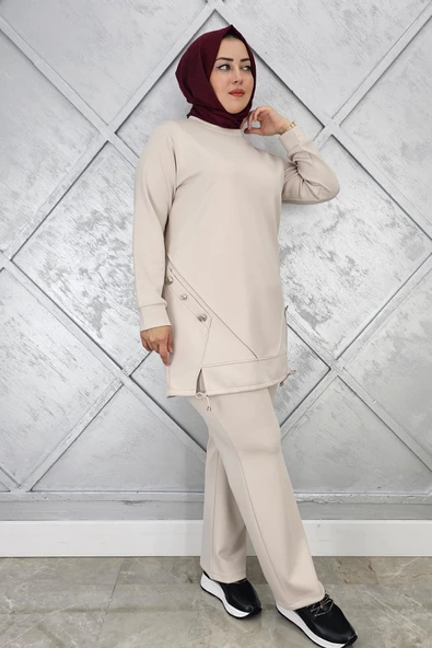 KADIN NERVÜR VE ALLER DİKİM TESETTÜR TAKIM - Resim 7