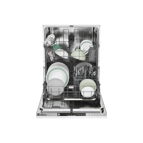 Hoover HI 3E7L0S-17 5 Programlı Bulaşık Makinesi - Resim 2