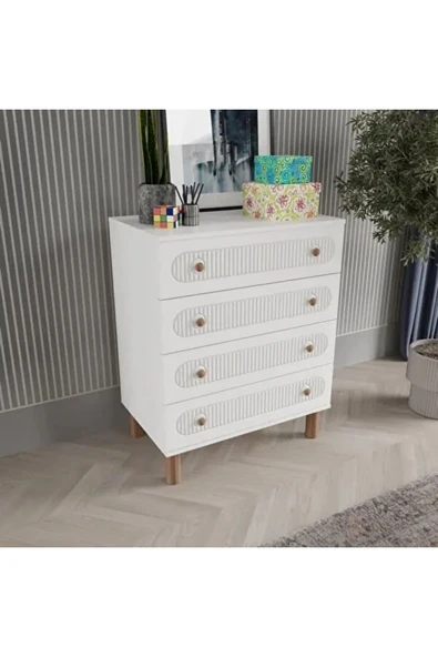 comiet SALLY 4 Çekmeceli Mdf Şifonyer ürün görseli