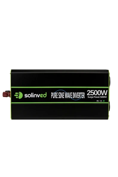 Solinved 12V 2500W Saf Sinüs İnvertör – SLVP2500 ürün görseli 1
