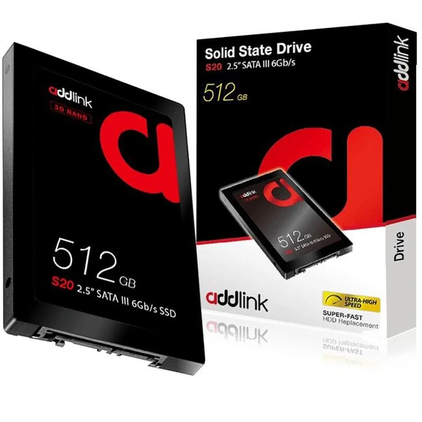 ADDLİNK 512 GB 2.5'' SATA SSD 500/450 MBS ürün görseli