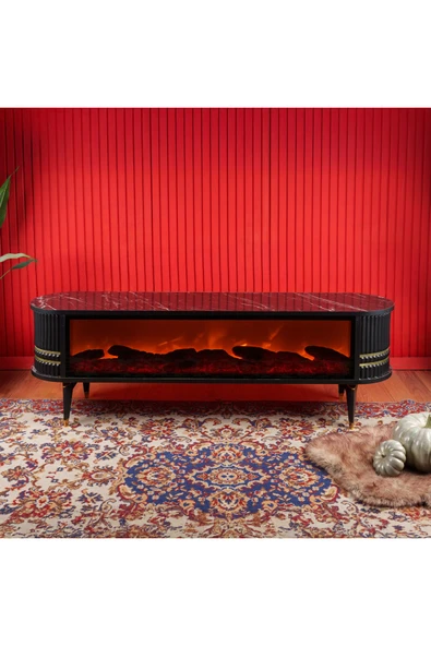 comiet home elektrik şömineli Tv ünitesi konsol ürün görseli