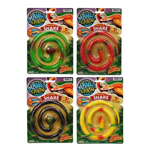 Jaru Planet Earth Streç Esnek Yılan 1 adet ürün görseli