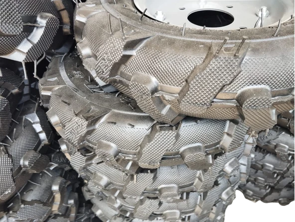 Bolat Çapa Makinası Uyumlu 400-8 Teker Takımı -Miller Dahil - Resim 3