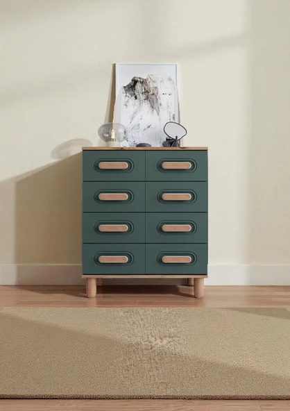 comiet Perry 4 Çekmeceli Mdf Şifonyer - Resim 2