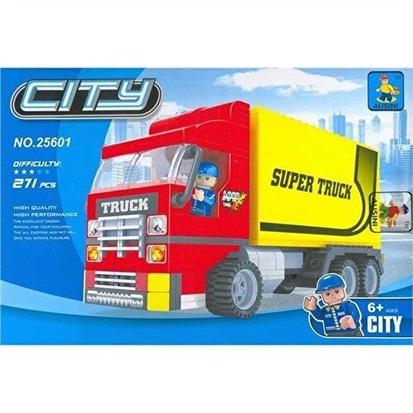 25601 Ausini City Seti 271 Parça ürün görseli