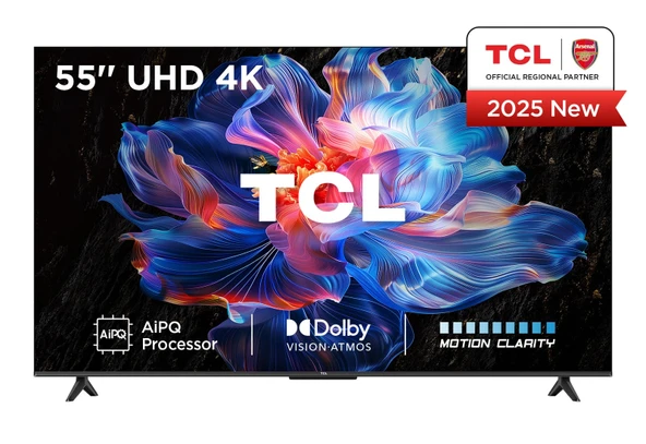 TCL 55V6C 4K Ultra HD 55" 140 Ekran Uydu Alıcılı Google Smart LED TV ürün görseli