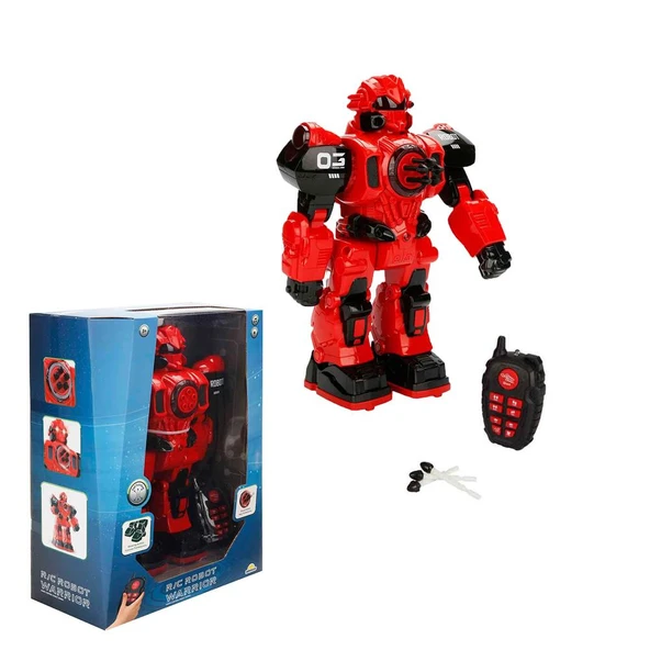 Planet Warrior Sesli ve Işıklı Robot 34 cm. ürün görseli