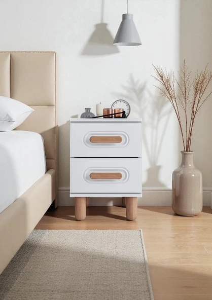 comiet Perry 2 Çekmeceli Mdf Komodin ürün görseli