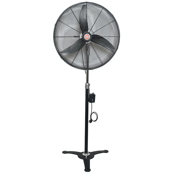 Ayas LEYLEK 75 cm Salınımlı Ayaklı Vantilatör Siyah - Resim 3