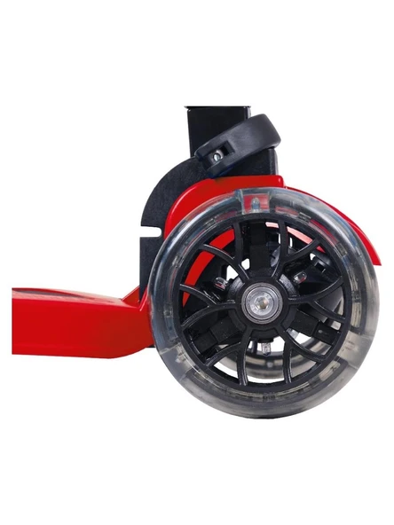 WSC1-I WİNKY 5+ SCOOTER IŞIKLI KIRMIZI 90KG - Resim 4