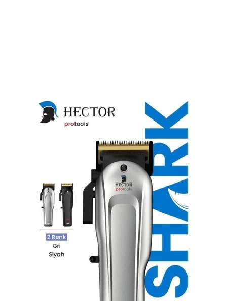 Hector Hectör Protools Shark Profesyonel Saç Kesim Makinesi Titanyum ürün görseli