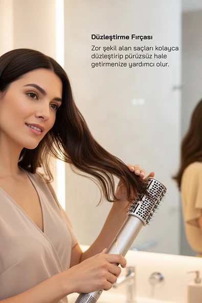 Sinbo SHD-1721 Saç Şekillendirme Cihazı - Şampanya - Resim 4